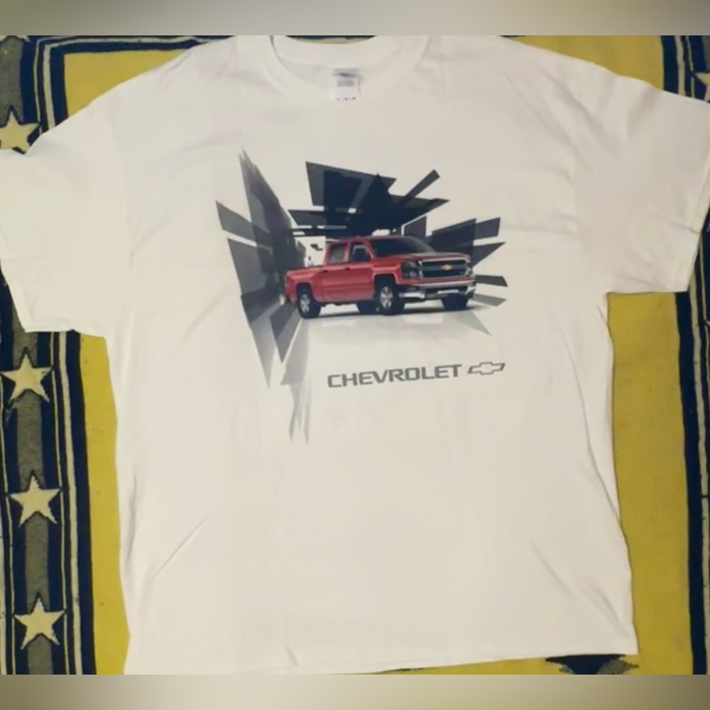 AUTOGRAPH ART Chip Foose SEMA Chevrolet Gildan Heavy Sz.XL